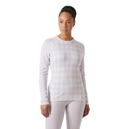 Helly Hansen LIFA Merino Midweight Graphic Base Layer Crew Top - Women's 1