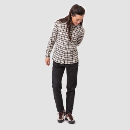 Salewa Fanes Flannel 5 PL Long-Sleeve Shirt - Women's 3
