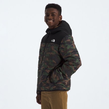 The North Face Reversible Shasta Full-Zip Hooded Insulated Jacket - Boys' 4