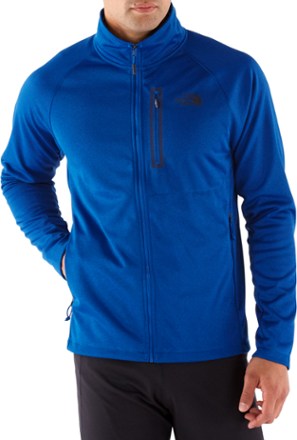 the north face men's cynlands full zip fleece jacket