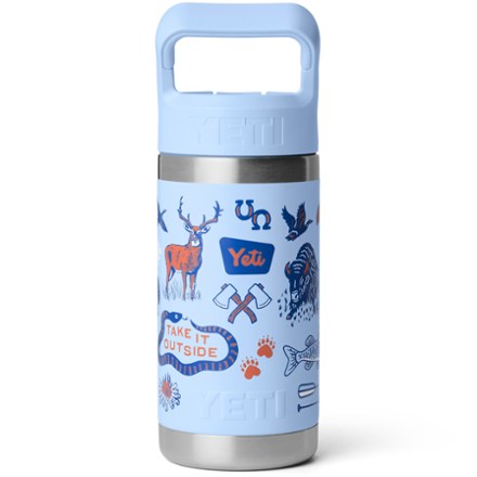 YETI Rambler Jr. Vacuum Water Bottle with Straw Cap - 12 fl. oz