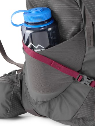 Gregory Kalmia 60 Pack - Women's Water bottle pocket (EQUINOX GREY; water bottle not included)