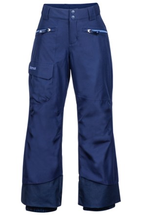 girls navy blue snow pants