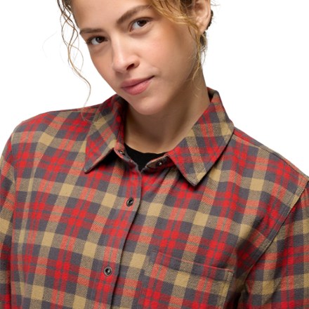 prAna Golden Canyon Flannel Shirt - Women's 4
