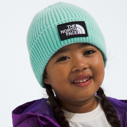 The North Face TNF Box Logo Cuffed Beanie - Kids' 1