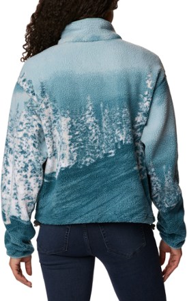 Columbia Helvetia Cropped Half-Snap Fleece Pullover - Women's 1