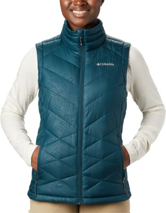 columbia heavenly insulated vest