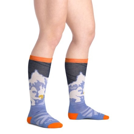 Darn Tough Little Yeti Midweight Cushion Ski and Snowboard Socks - Kids' 2