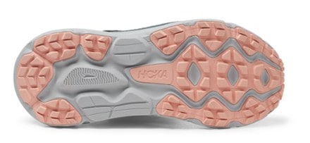 HOKA Challenger 7 Trail-Running Shoes - Women's Sole view (Harbor Mist/Spruce)