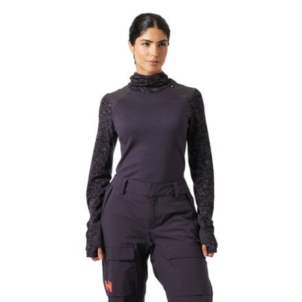 Helly Hansen LIFA Merino Midweight Balaclava Base Layer Hoodie - Women's 1