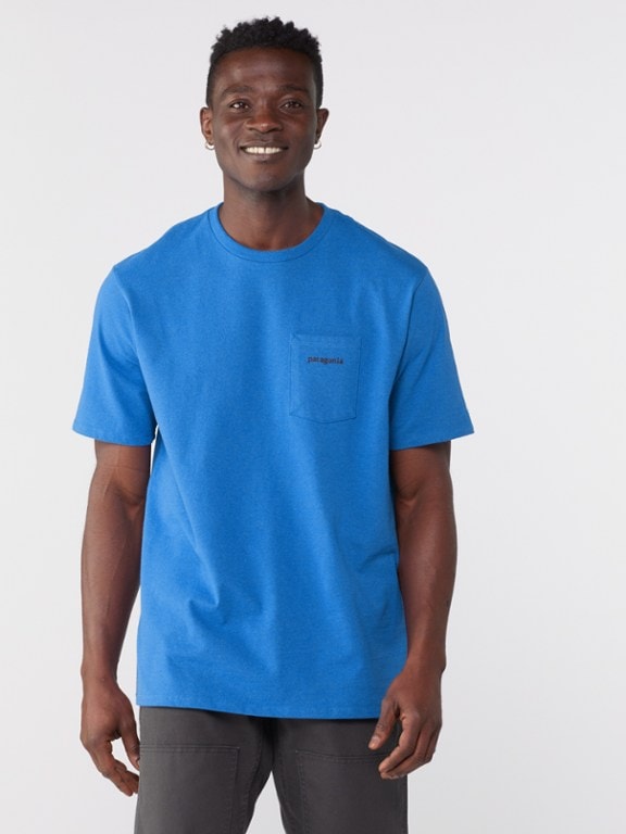 Patagonia Line Logo Ridge Pocket Responsibili-Tee T-Shirt - Men's | REI ...