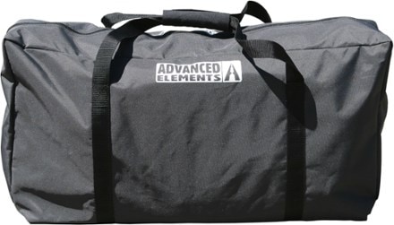 Advanced Elements AdvancedFrame Convertible Sit-In Tandem Inflatable Touring Kayak with Pump - 15' 2