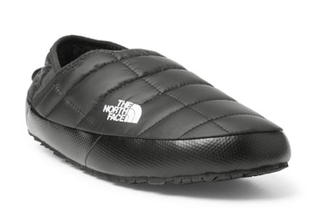 The North Face ThermoBall Traction Mules V - Women's 3/4 view (Tnf Black/Tnf Black)