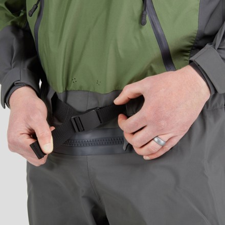 NRS Spyn Fishing Semi-Dry Suit - Men's 10