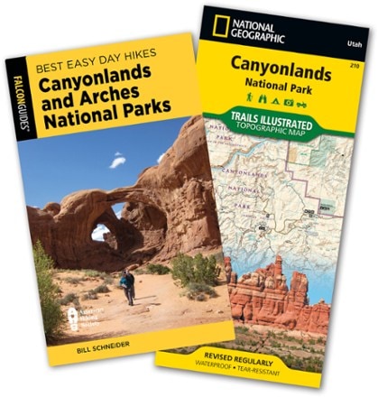 FalconGuides Best Easy Day Hikes: Canyonlands and Arches National Park - Guidebook and Trail Map Bundle - 5th Edition 0