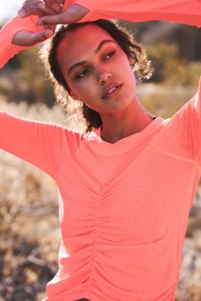 FP Movement Tempo Ruched Long-Sleeve Shirt - Women's 0