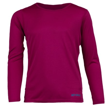 Hot Chillys Peach Skins Crew Base Layer Top- Kids' 0