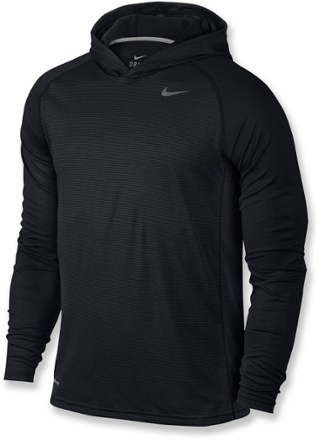 black nike hoodie dri fit