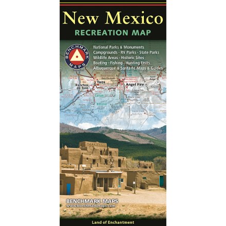 Benchmark Maps New Mexico Recreation Map 0
