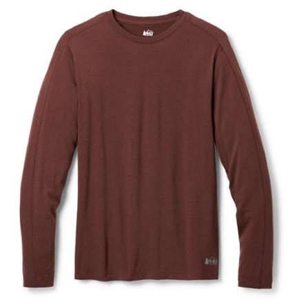 REI Co-op Merino 185 Long-Sleeve Crew Base Layer Top - Men's 0