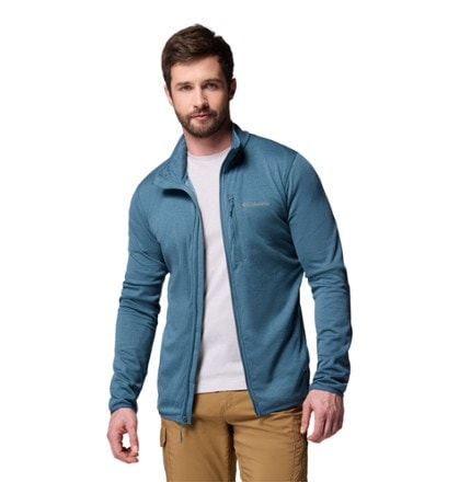 Columbia Essential Hike Grid Fleece Full-Zip Jacket - Men's 7
