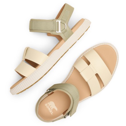 Sorel ONA AVE Ankle Strap Flat Sandals - Women's 8