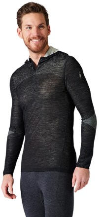 Smartwool Intraknit Thermal Merino Half-Zip Base Layer Hoodie - Men's 1