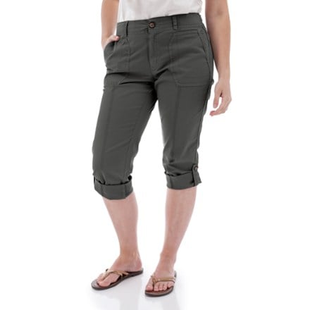 Aventura Delmar Organic Roll Tab Crop Pants - Women's 3