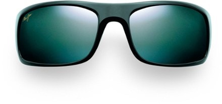Maui Jim Peahi Polarized Sunglasses - Black Front View