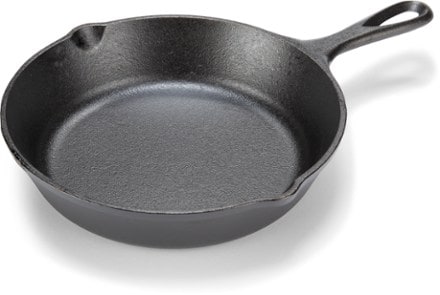 Backcountry Iron 14 Inch Cast Iron Wok With Flat Base and Handles 