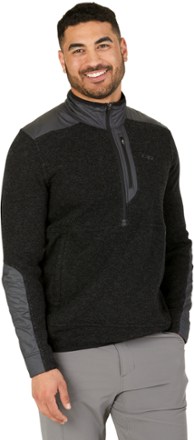 half zip sweater