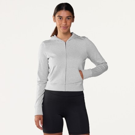 Vuori Halo Mini Full-Zip Hoodie - Women's 1