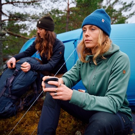 Location Image for Abisko Grid Fleece Hoodie - Women's
