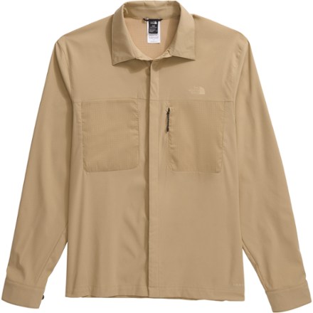 The North Face Men's Long-Sleeve Lightrange Shirt  Khaki XXL