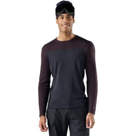 Smartwool Classic Thermal Merino Colorblock Crew Base Layer Top - Men's 0