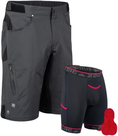 Zoic Ether Bike Shorts and Liner - Men's 4