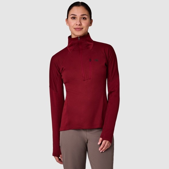 On Body Image of color Vermillion