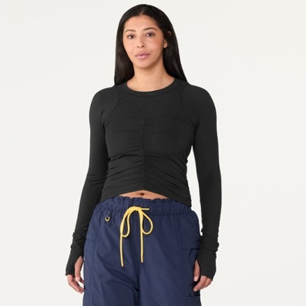 FP Movement Tempo Ruched Long-Sleeve Shirt - Women's 4