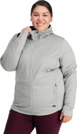 Outdoor Research Melody Full-Zip Fleece Hoodie - Women's Plus Sizes 0