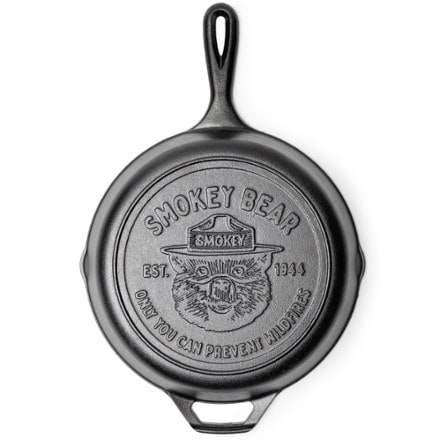 Lodge Smokey Bear Cast Iron Skillet - 10.25 in. 0