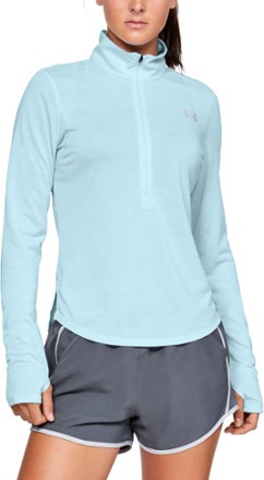 under armour half zip grey