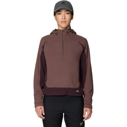 Mountain Hardwear Summit Grid Half-Zip Hoody - Women's 0