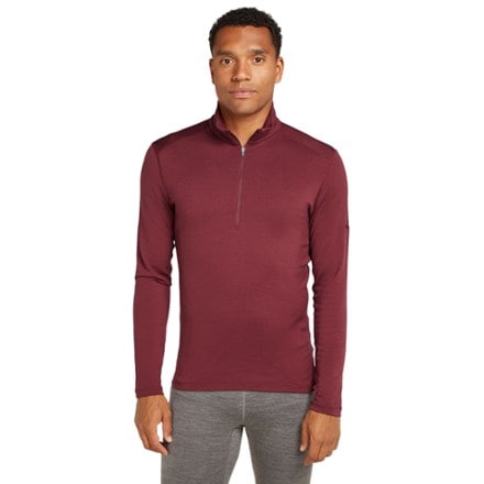 Icebreaker Merino 260 Tech Long-Sleeve Half-Zip Thermal Base Layer Top - Men's 0