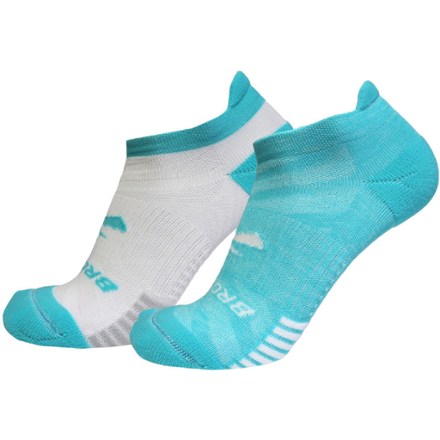 Brooks Ghost Lite No Show Socks - 2 Pairs 1