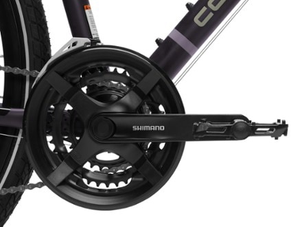 Co-op Cycles CTY 1.1 Step-Through Bike Crankset (Midnight Purple)