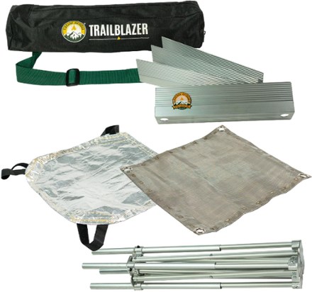 FIRESIDE OUTDOOR Trailblazer Fire Pit and Grill 2