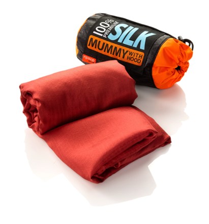 Sea to Summit Premium Silk Mummy Bag Liner with Hood REI Coop