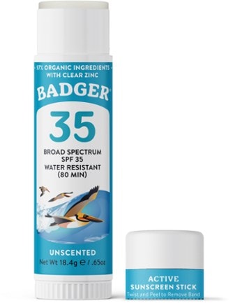 Badger Mineral Sunscreen Face Stick - SPF 35 - 0.65 oz. 2