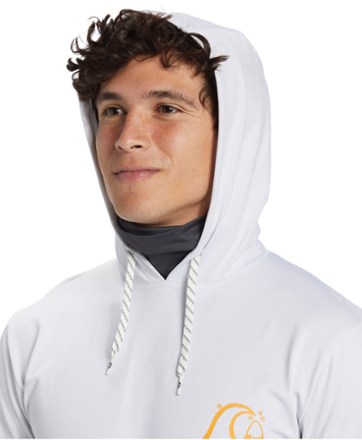 Quiksilver Angler Hooded 2 Long-Sleeve Surf T-Shirt - Men's 3