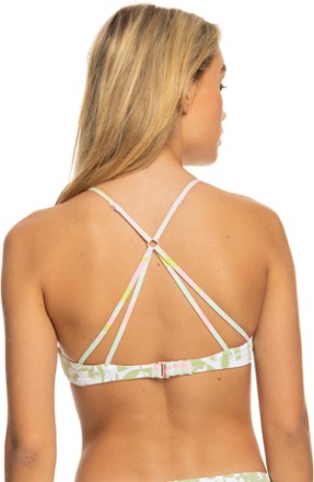 Roxy Tropics Hype Reversible Athletic Triangle Swimsuit Top - Women's 6